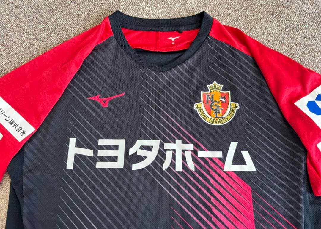 選手実使用品 トレーニングウェア シャツ 半袖 名古屋グランパス ユニフォーム