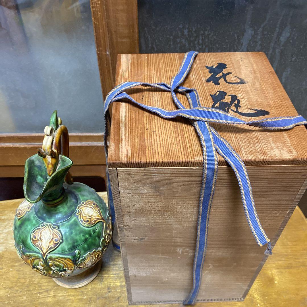 中国色絵花瓶