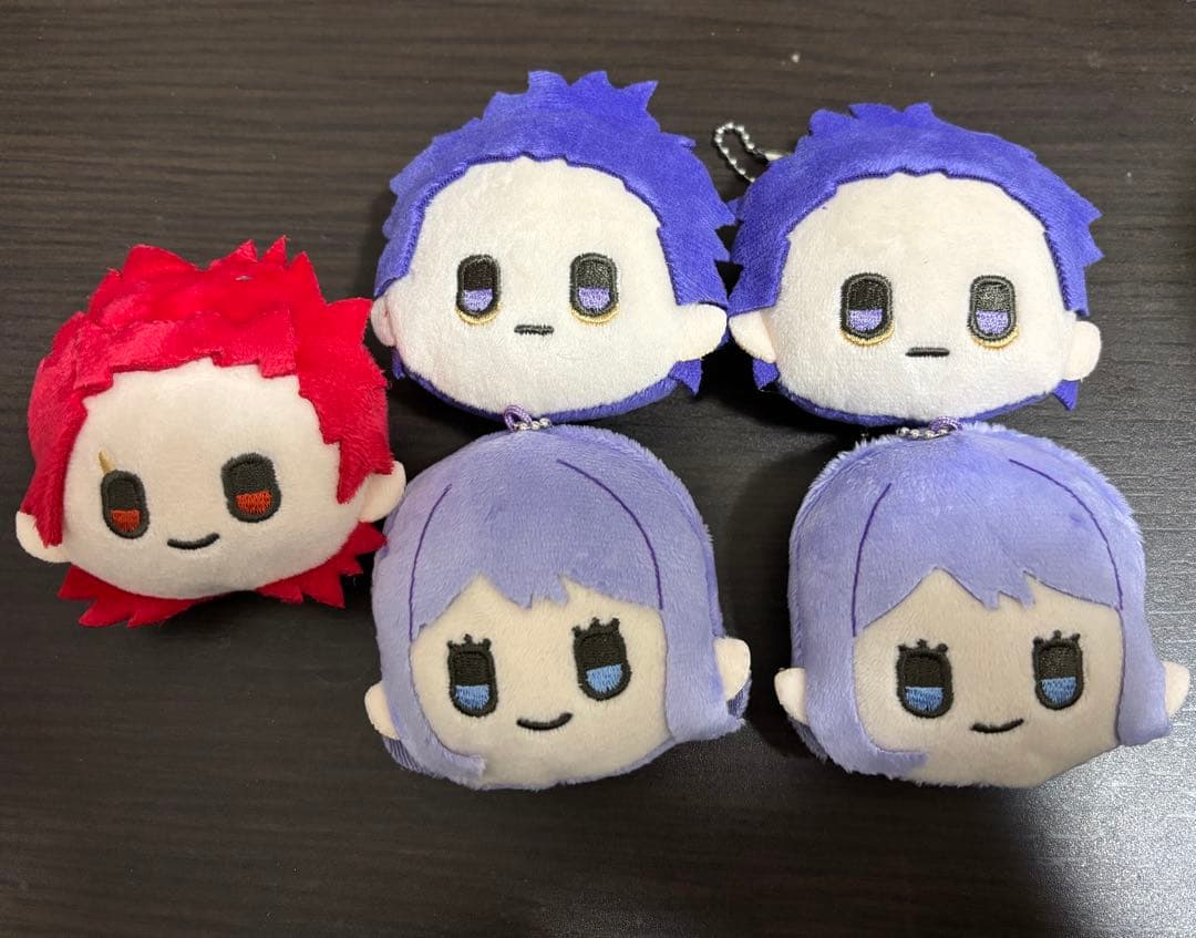 ヒロアカ フェイスぬいぐるみキーホルダー