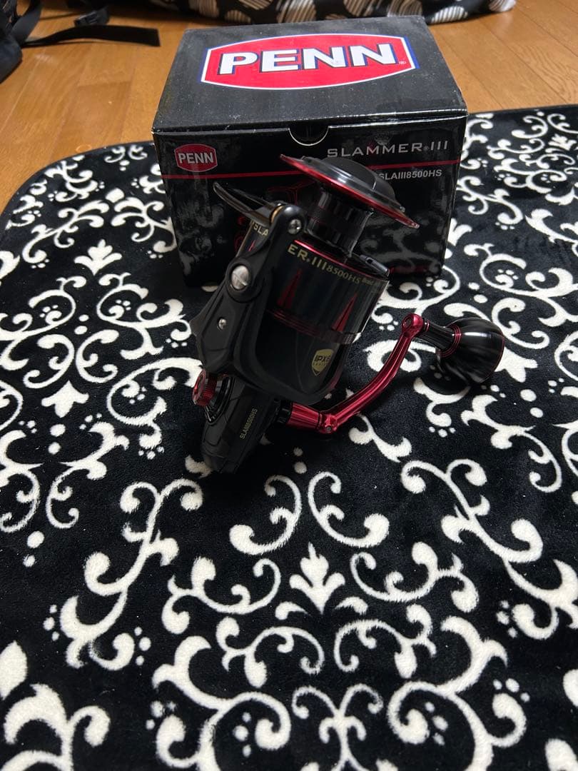 スラマー3 8500HS リールシート取り付けカスタム済み
