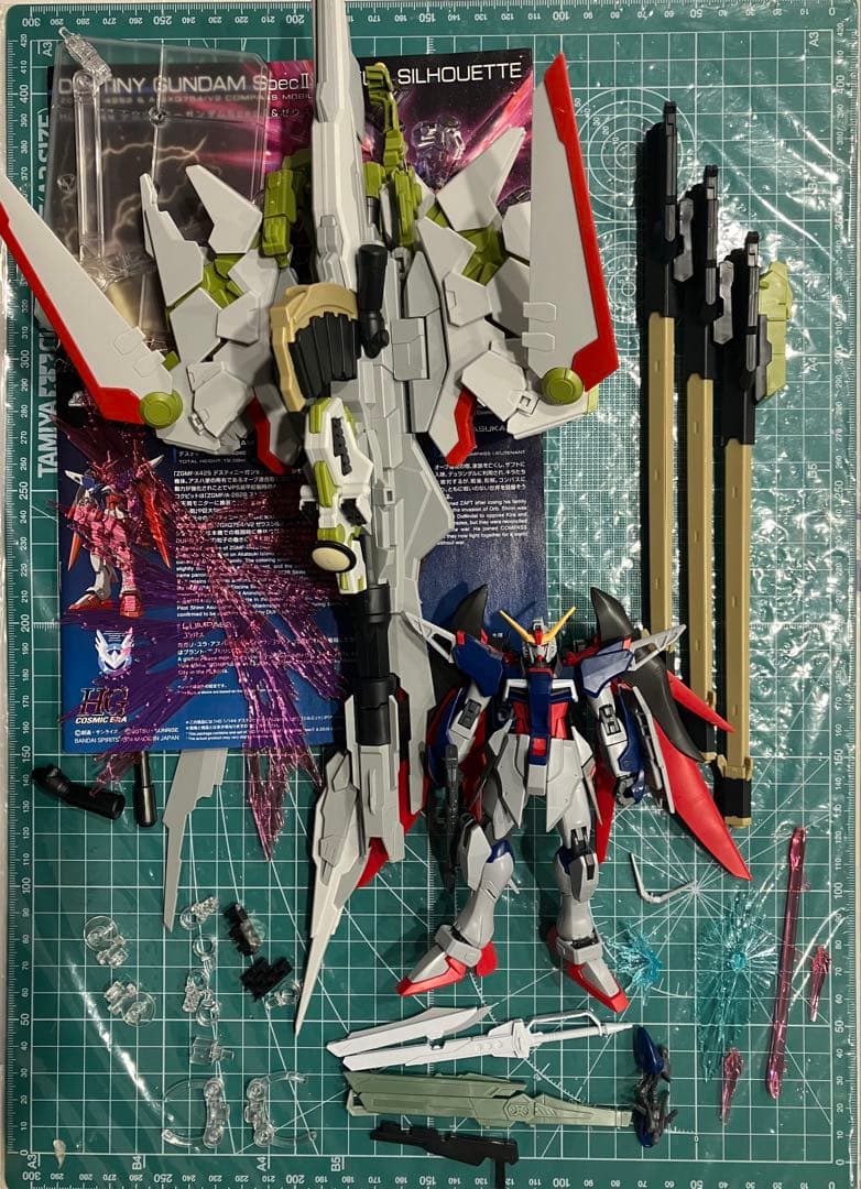 HGCE デスティニーガンダムSpecII &ゼウスシルエット ジャンク