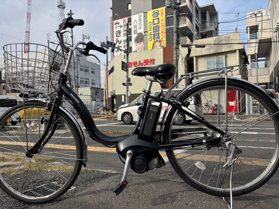 中古ブリヂストン電動アシスト自転車　15.4Ah 大阪