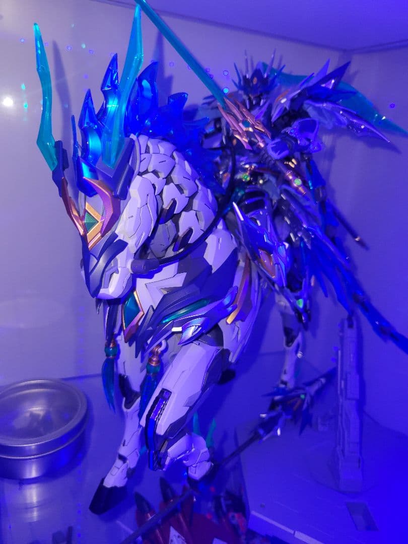 フ*チ様 「完成品」摩動核 天佑星 龍胆虎将 趙雲 玉蘭白龍駒