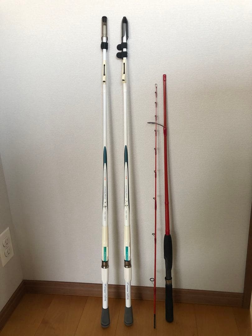 船竿　3本セット　リール