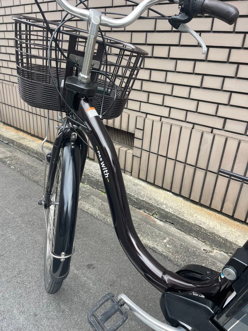 12.3ahヤマハ電動アシスト自転車26インチ