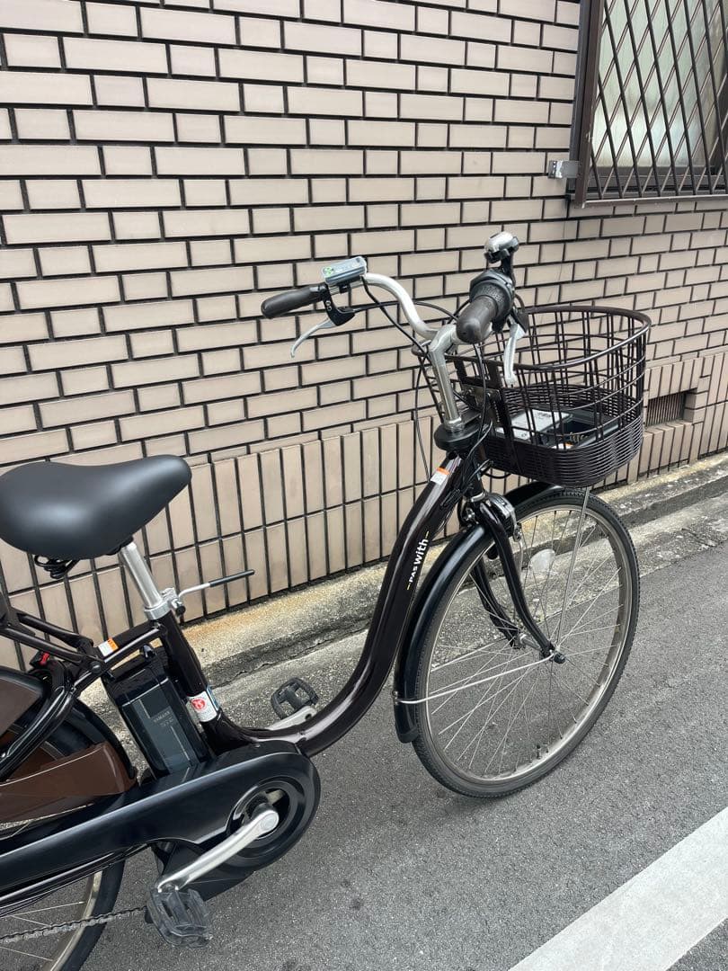 12.3ahヤマハ電動アシスト自転車26インチ