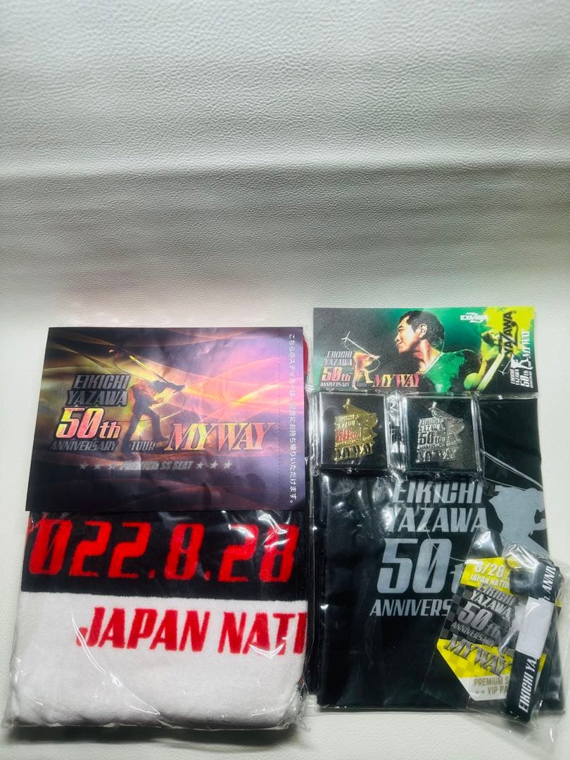 矢沢永吉50th アニバーサリーツアー MY WAY PSS席 国立競技場
