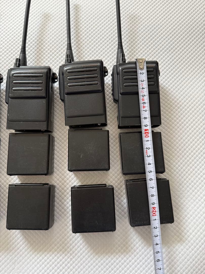 KENWOOD トランシーバー 5台セット　充電器2台　ジャンク　1995年製