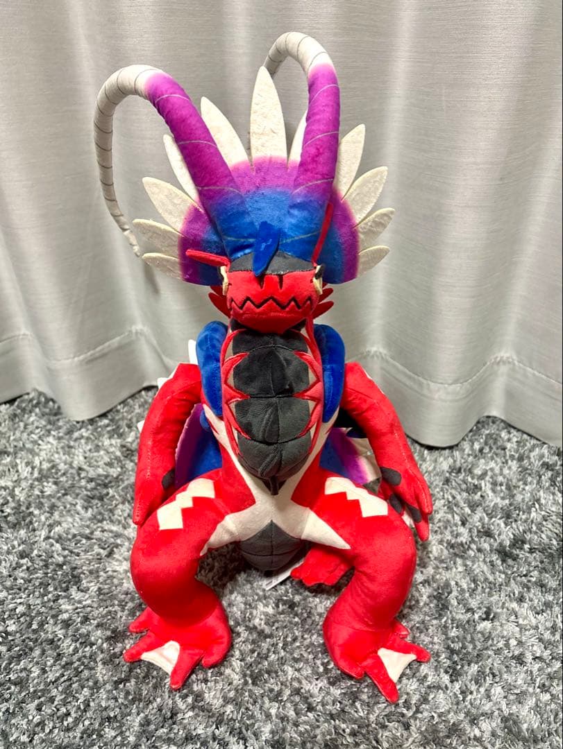 ポケモンセンター　ぬいぐるみ　タグ付き　ミライドン　コライドン
