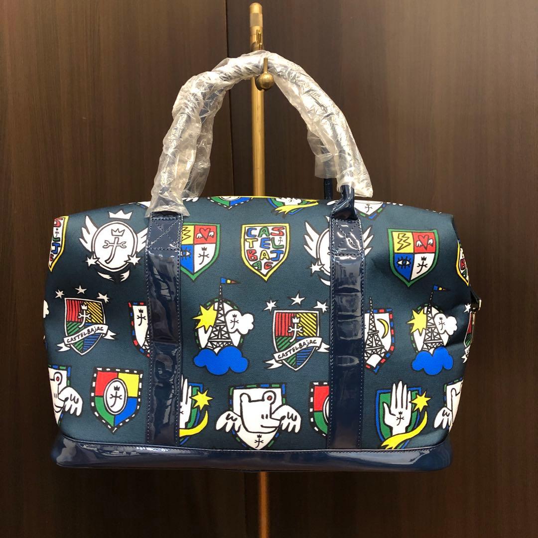 【新品】カステルバジャック CBB034 ボストンバッグ ネイビー