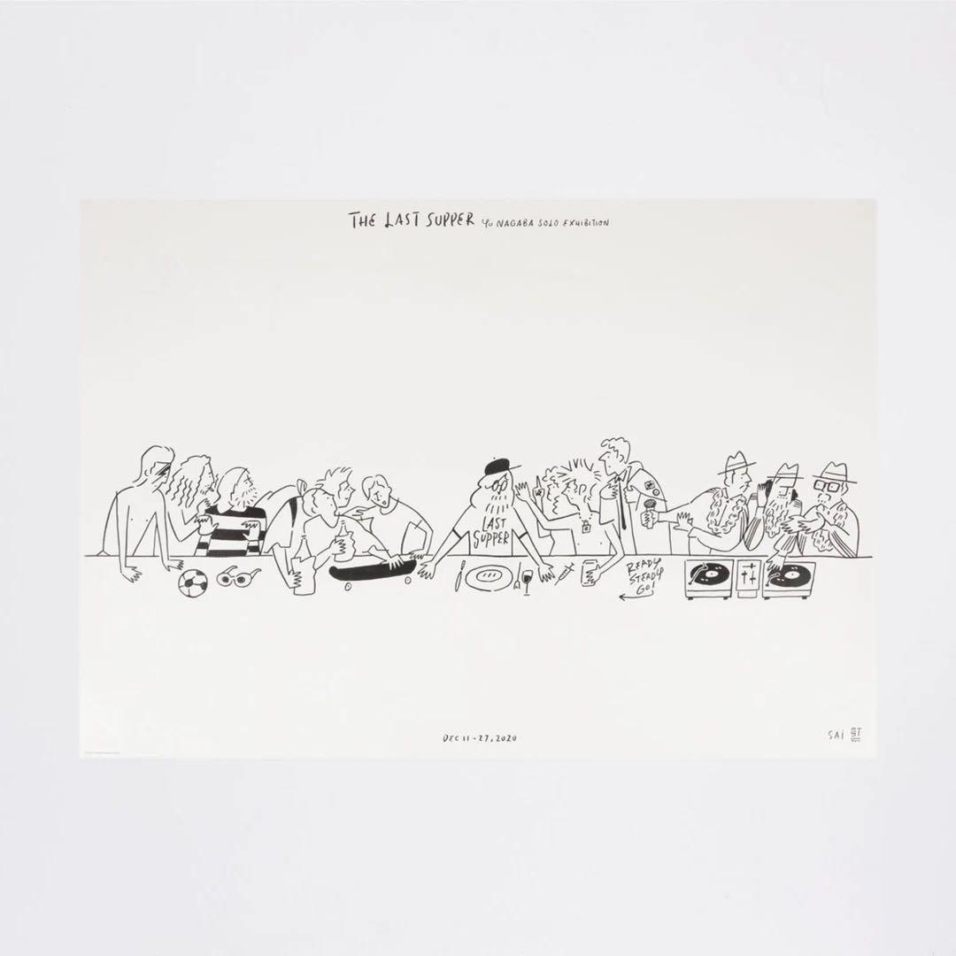 長場雄 The Last Supper SAI 限定ポスター Yu Nagaba