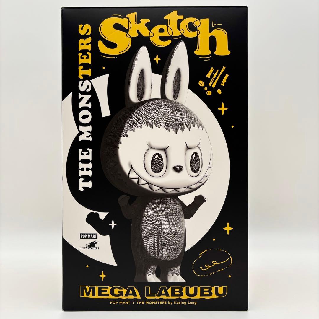 未使用 MEGA LABUBU 400% Sketch メガラブブ スケッチ