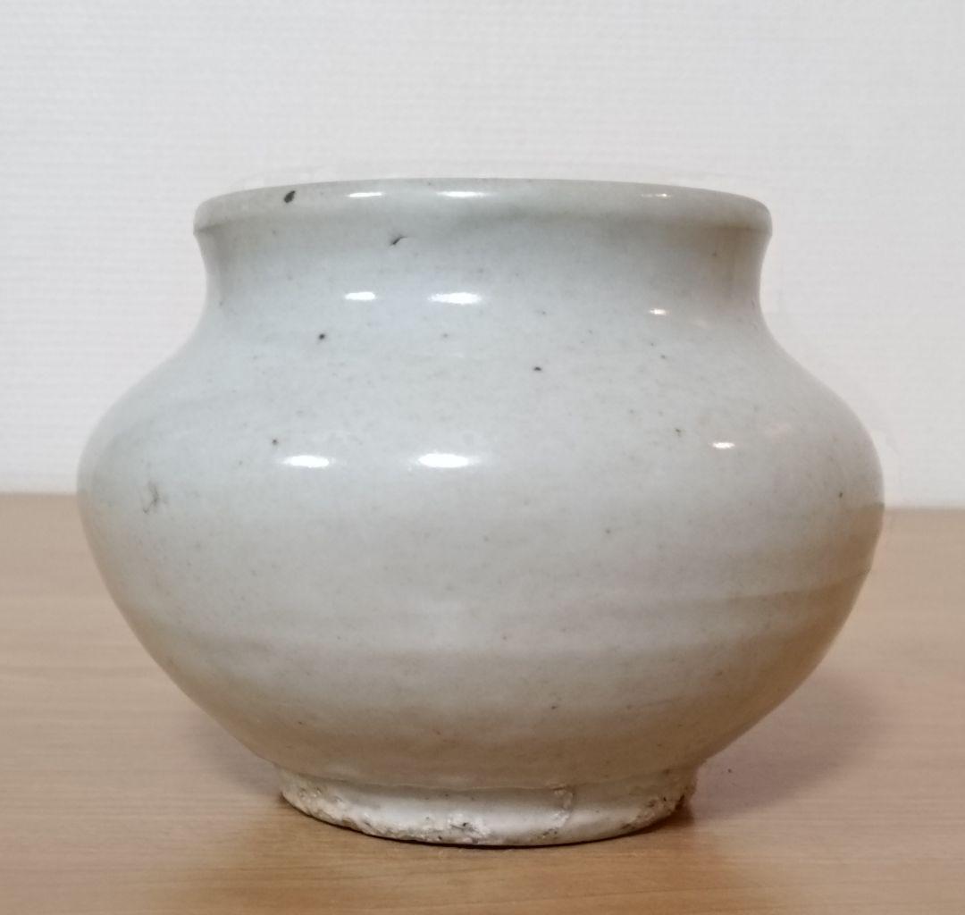 李朝白磁小壺