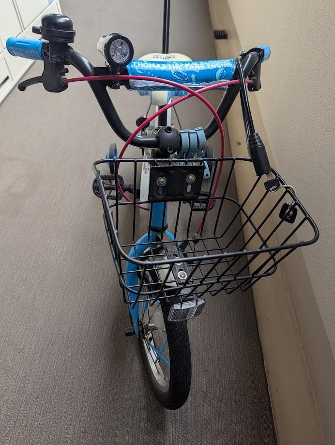 きかんしゃトーマス ブルー 14型 子供用自転車