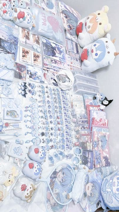 私の持っている全てのグッズです！