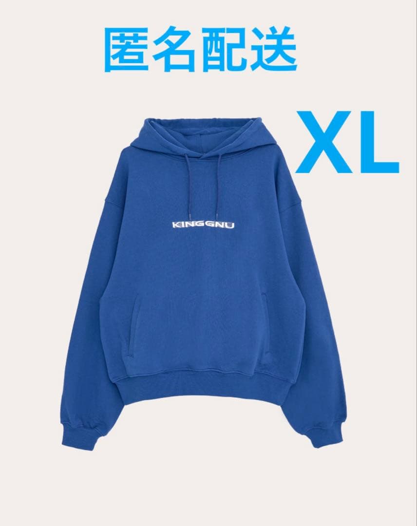KingGnuCEN+RAL KGISDEADHOODIEフーディパーカーブルー