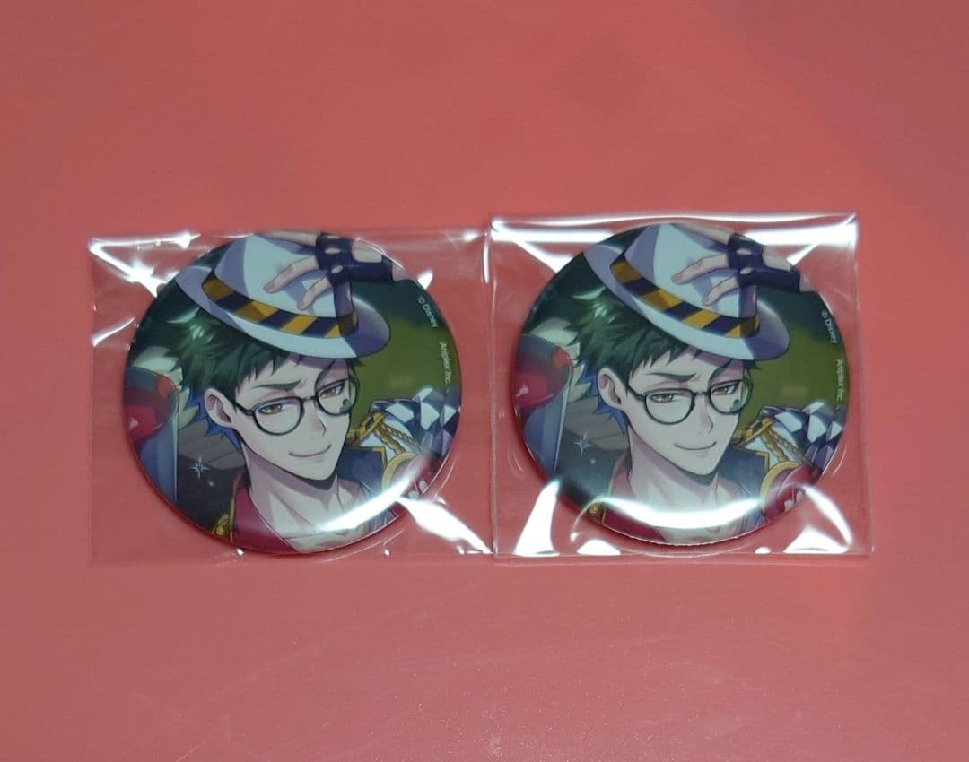 ツイステ フロイド 缶バッジ ツイステ展 ブレイジングジュエル