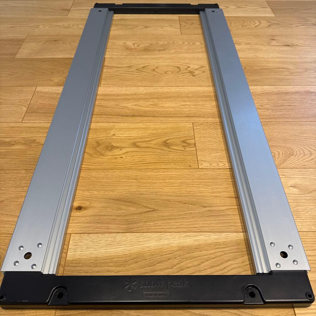 (さすらいのメカニックさん専用)IGTロング400脚4本ウッドテーブルW竹セット