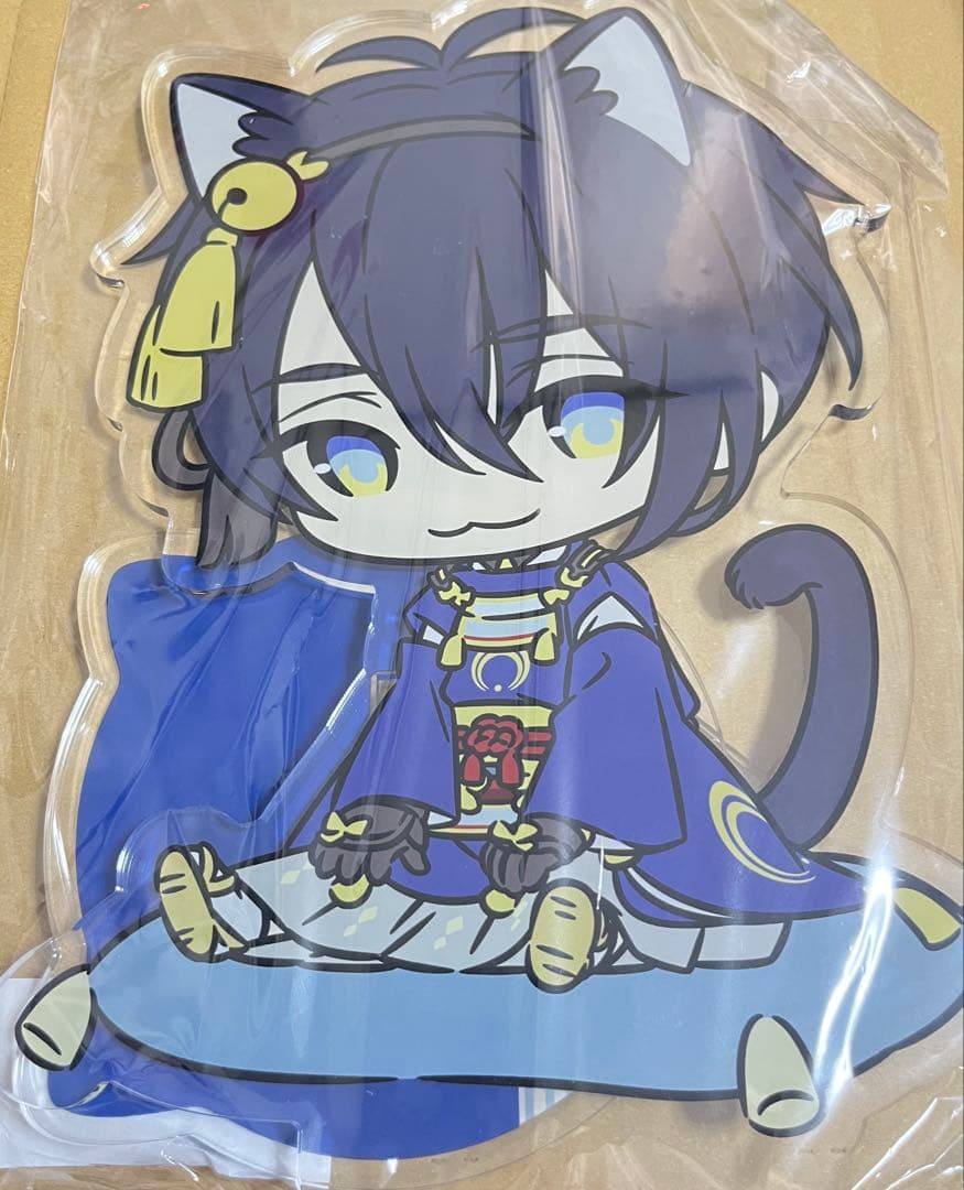 三日月宗近　刀剣乱舞　刀猫男士　一周年記念　ビッグアクリルスタンド　アクスタ