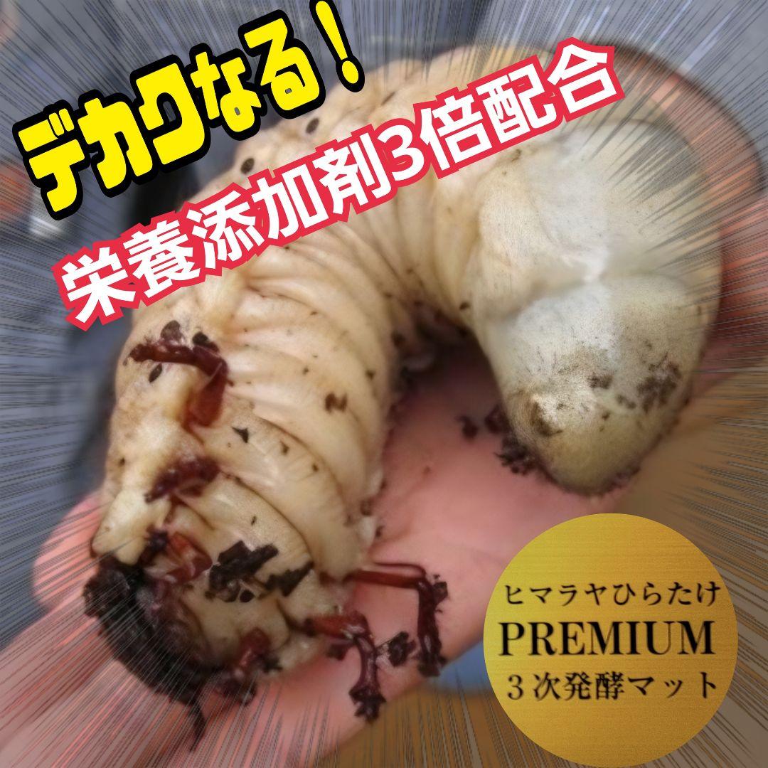 ヘラクレス181ミリ羽化実績！極上！プレミアム3次発酵カブトムシマット　100L