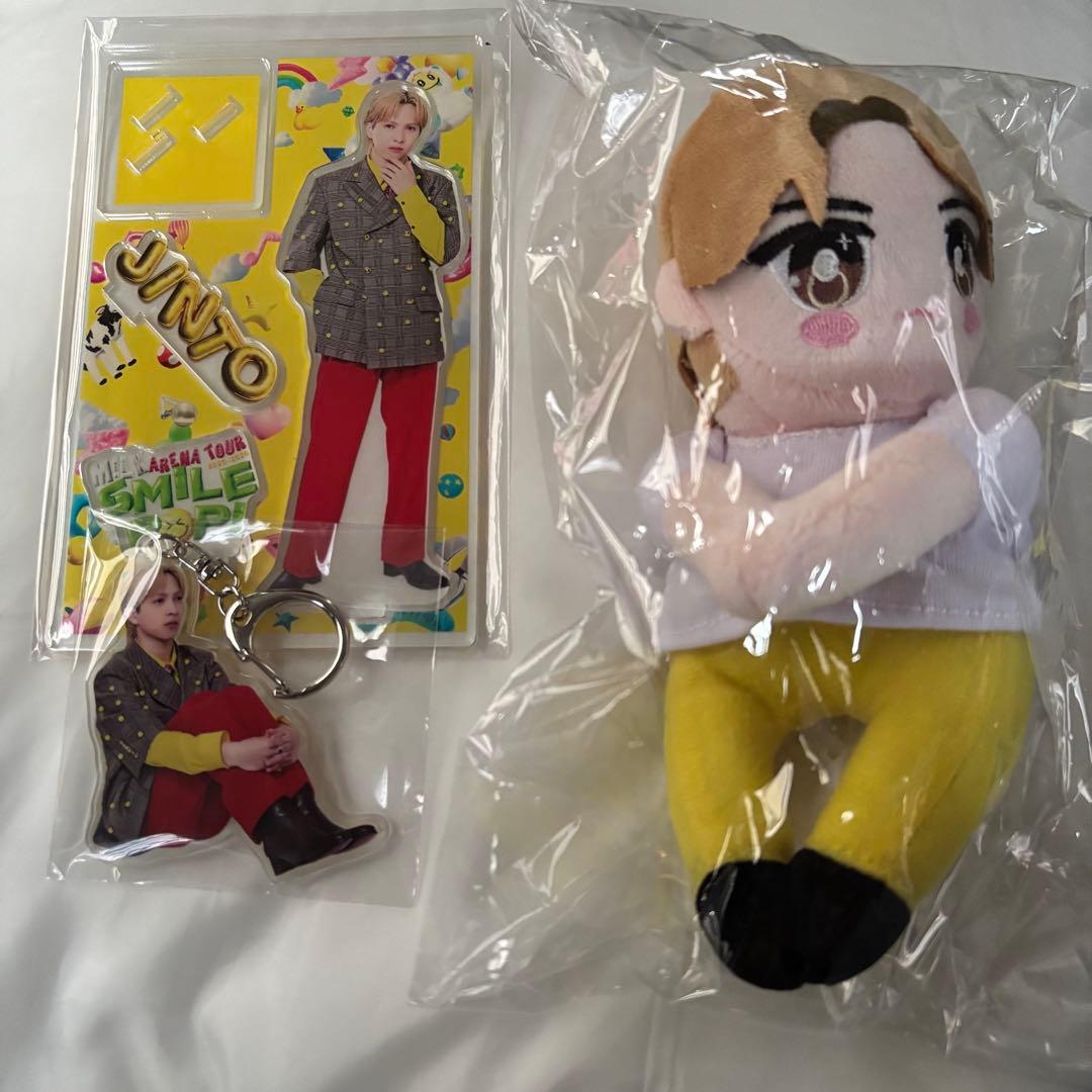 M!LK 吉田仁人 アクリルスタンド おすわりアクキー だっこぬい ぬいぐるみ