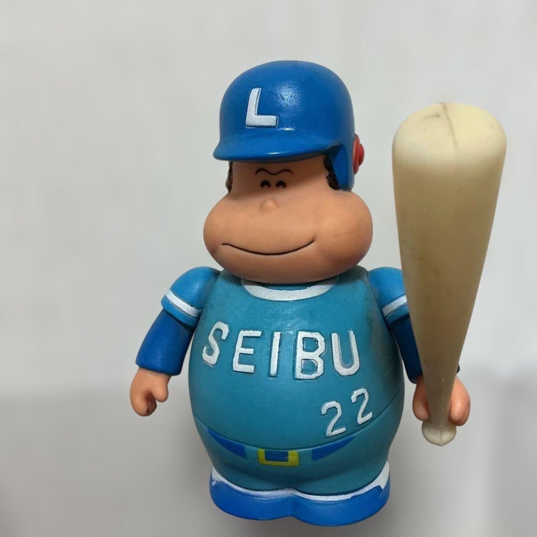 がんばれ‼︎タブチくん‼︎ 貯金箱　フィギュア　西武版