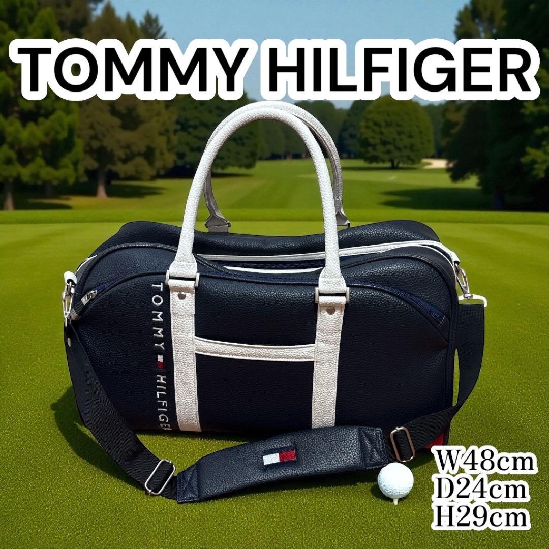 【美品】  GOLF ボストンバッグ ネイビー
