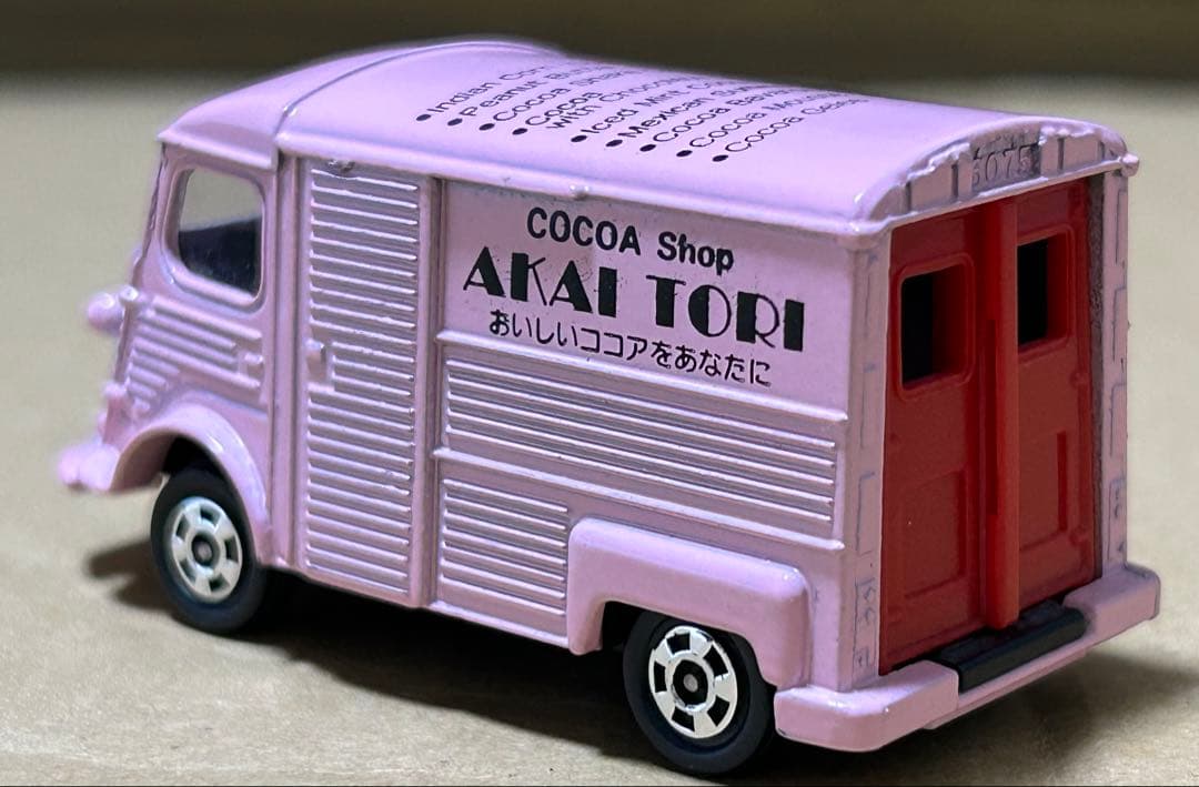 トミカ シトロエン Hトラック AKAI TORI ピンク
