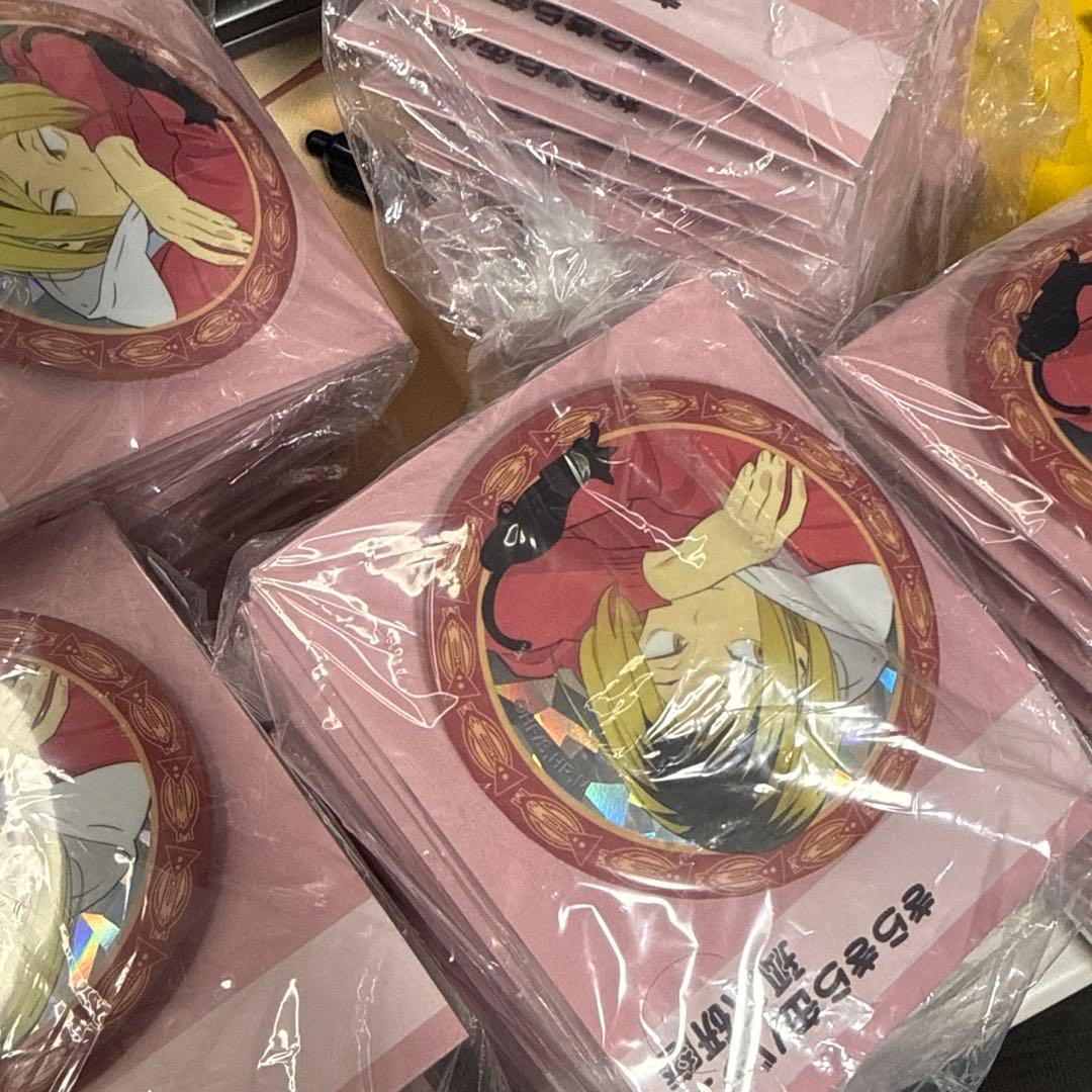 ハイキュー!! キラキラ缶バッジ 猫部　孤爪研磨　75mm 50点セット