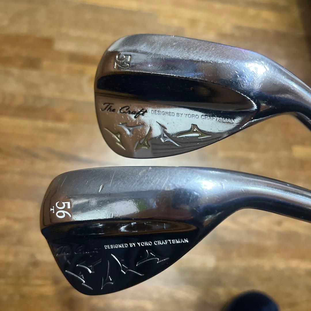 ミズノ　ザ　クラフトウエッジ56°T 52°ウェッジ2本セット