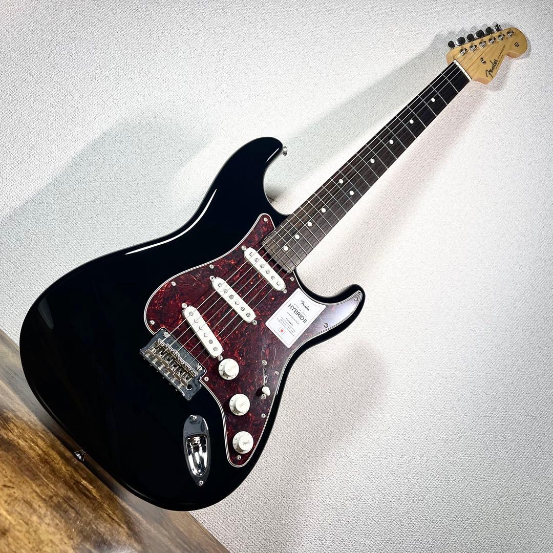 A831⭐︎メンテ済 Fender HYBRID Ⅱ STRAT RW BLK
