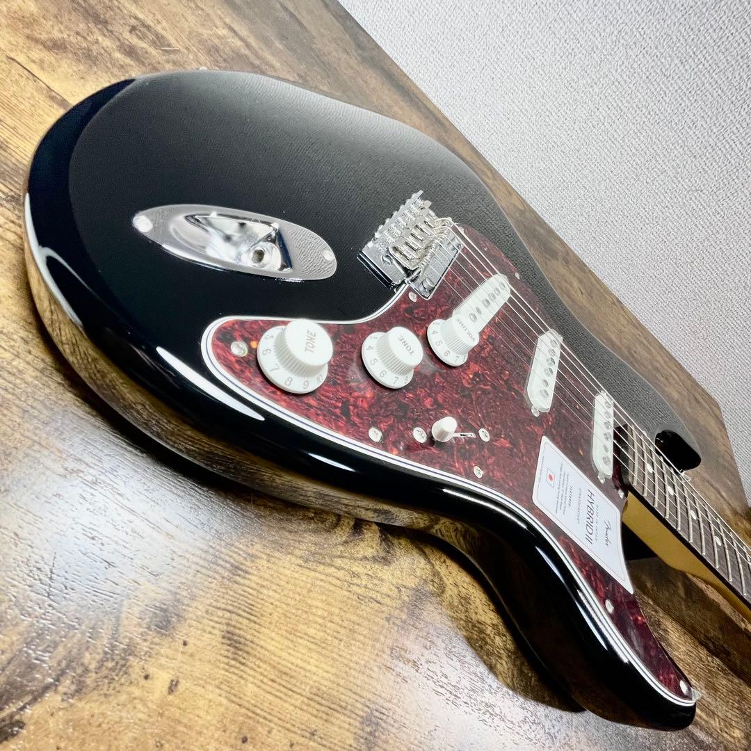 A831⭐︎メンテ済 Fender HYBRID Ⅱ STRAT RW BLK