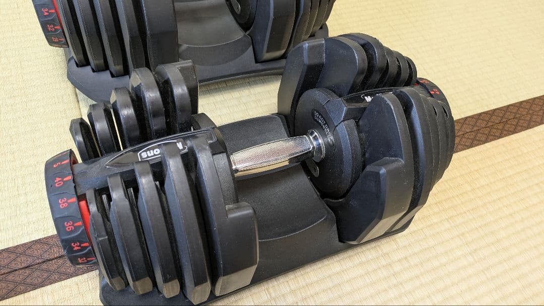 Motions 40キロ　調整可能ダンベル②
