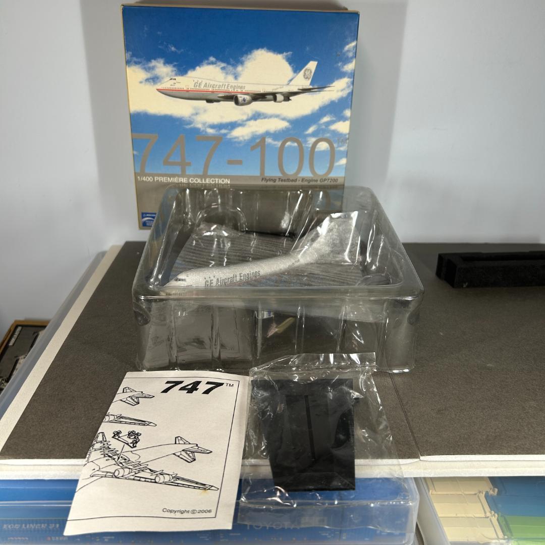 航空機・ヘリコプター 1/400 GE Aircraft Engines B747-100