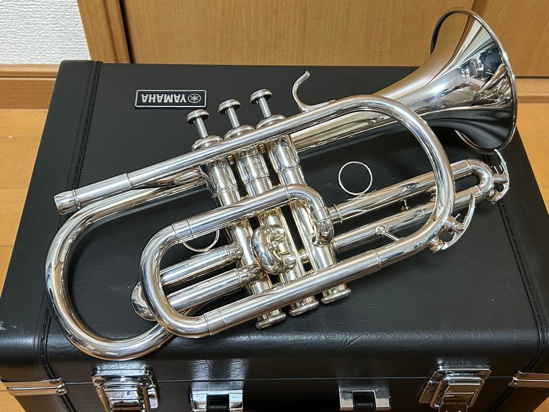コルネット　YCR-4330G 銀メッキ　美品
