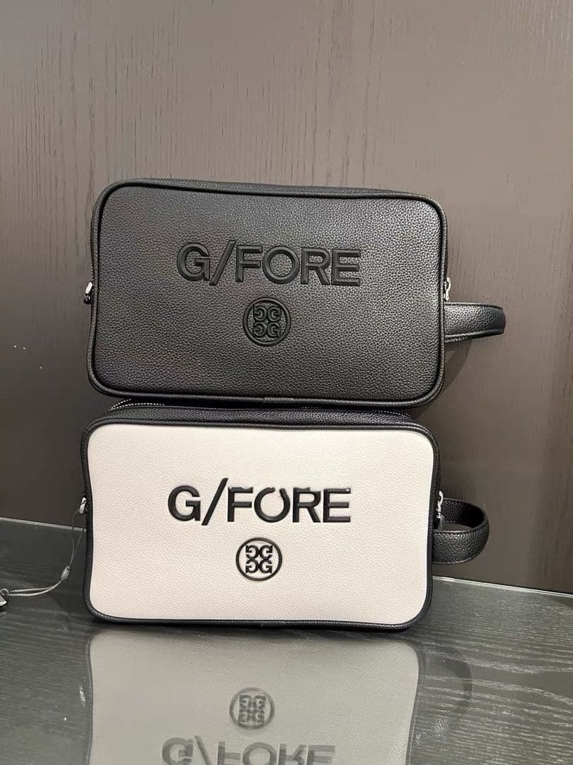 ジーフォア ゴルフ G/FORE カートバック ラウンドバック ホワイト x