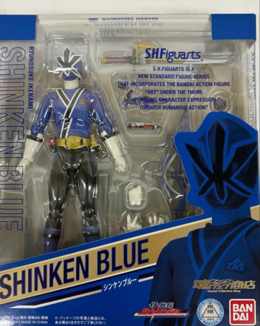 フィギュアーツ シンケンブルー s.h.figuarts シンケンジャー