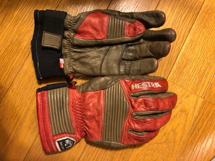 ヘストラ グローブ レザー 革　手入れ済み　サイズ9