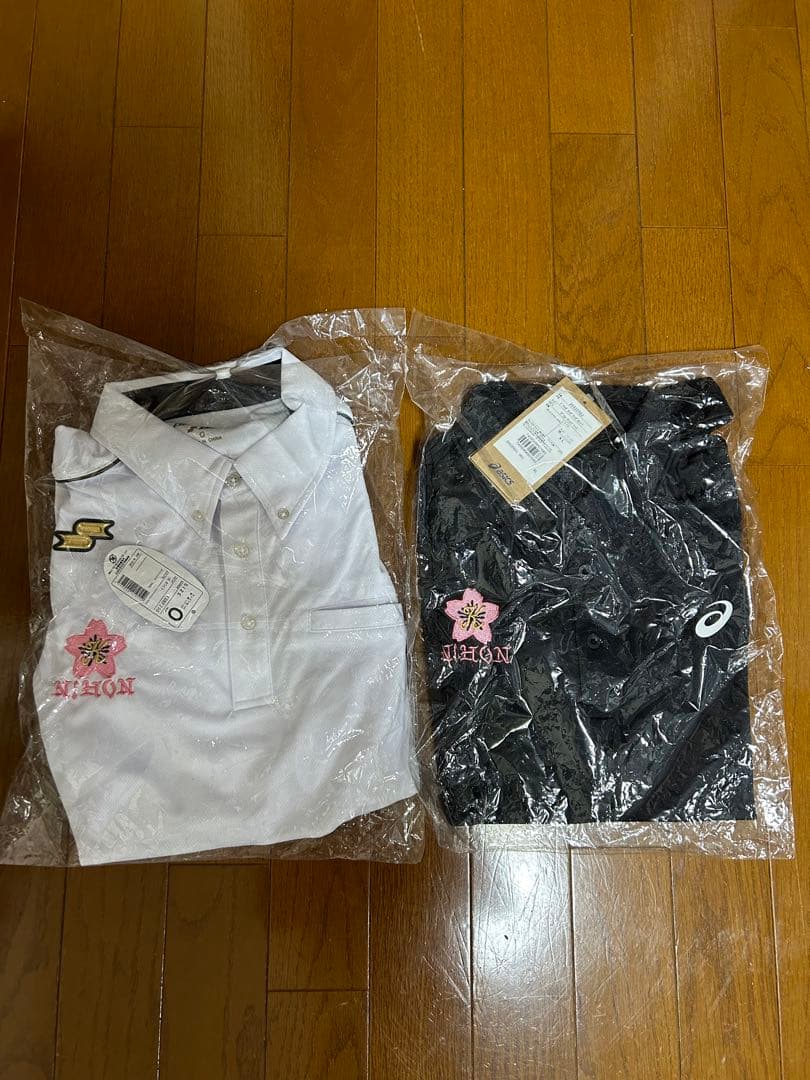 【新品未使用】日本大学 国際関係野球部 Tシャツ 2枚セット