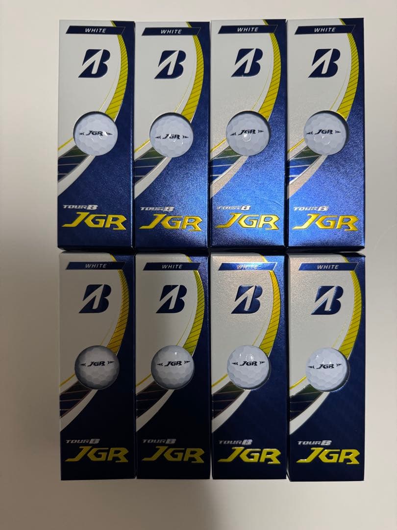 jgr ゴルフボール 新品 ブリヂストン ボール ホワイト 1ダース が 2つ