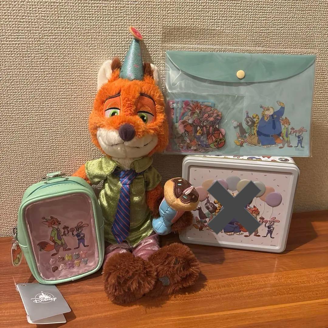 ディズニーストア ズートピア2 ニック ジュディ　ズートピア