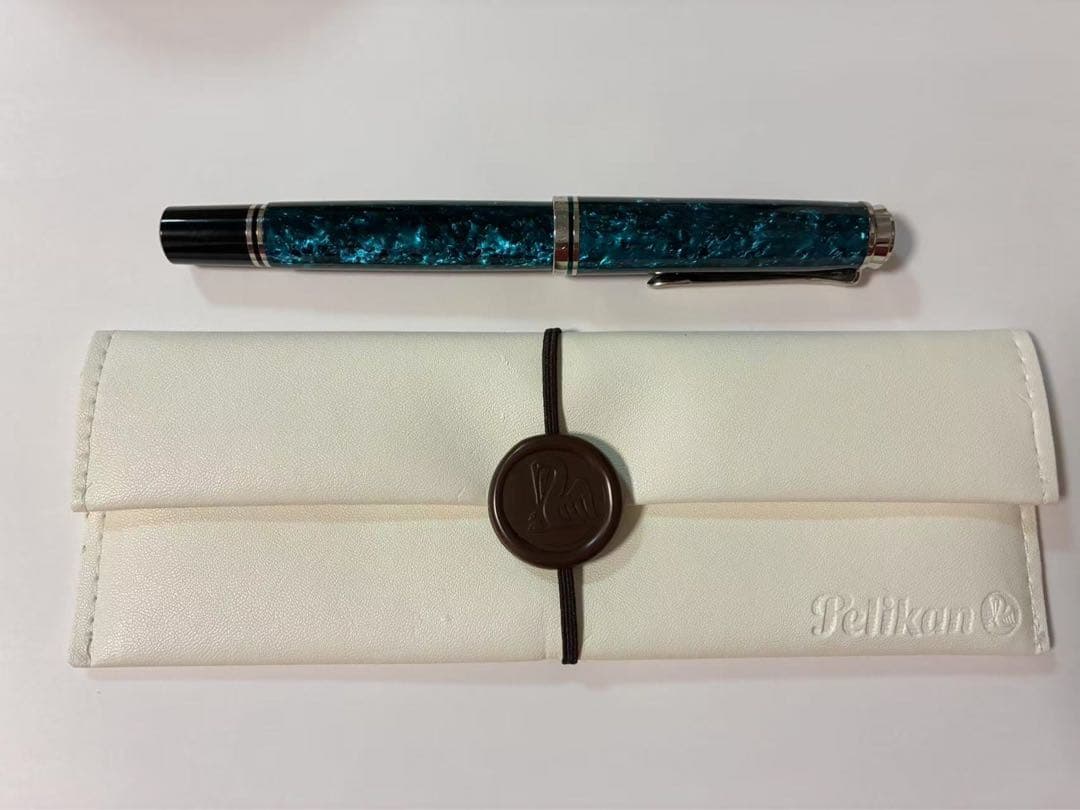 【新品】Pelikan M805 オーシャンスワール Fニブ