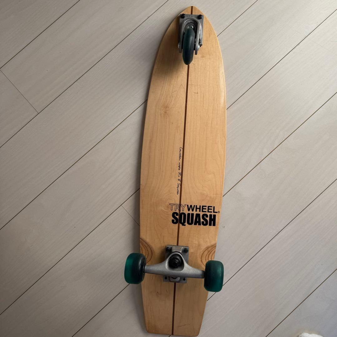 TRY WHEEL SQUASH スケートボード　31インチ