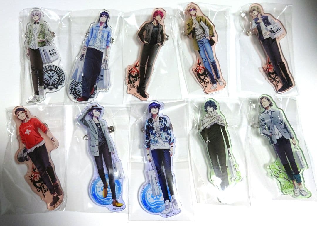 HMM イベント限定　アクリルバッジ　コンプセット