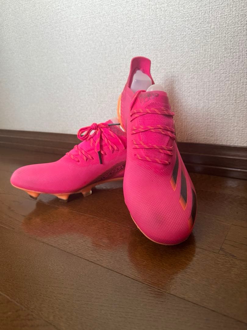 adidas Xゴースト1 FG / オレンジ×ピンク