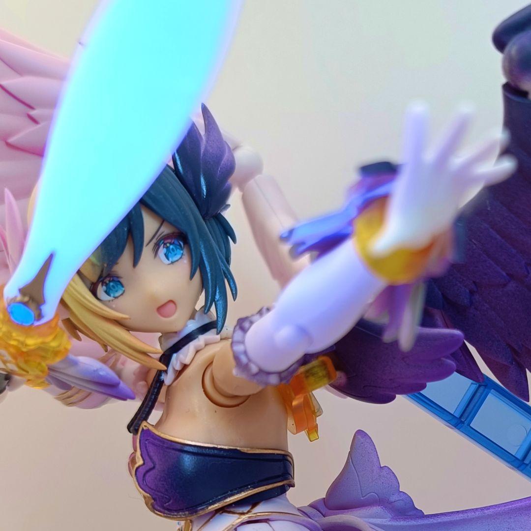 アルカナディア　ルミティア　全塗装完成品　美少女プラモデル　心変り　天使と悪魔