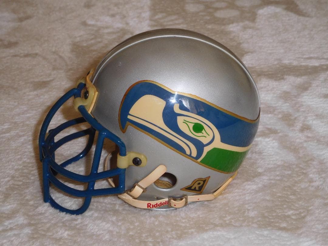 Riddell NFL アメリカンフットボール シーホークス ミニヘルメット