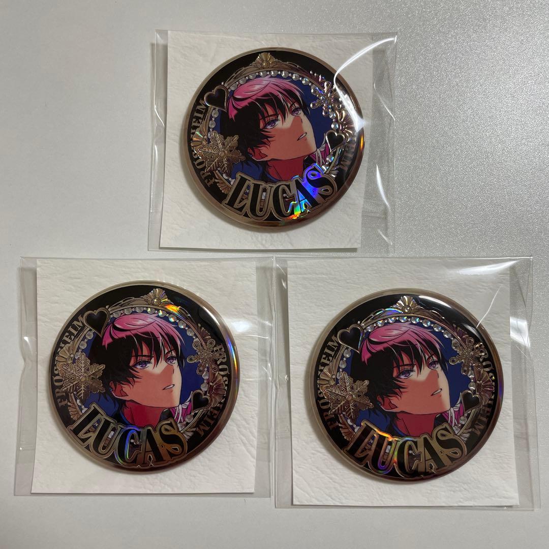 東京ディバンカー 特典 PREMIUM メタル缶バッジ ルーカス・エラント