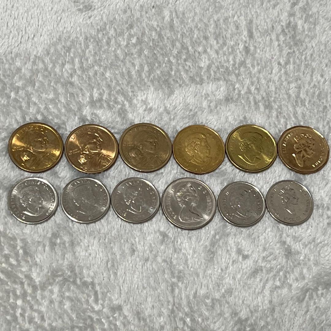 希少アメリカ カナダ ドル 古銭 コレクション整理品 遺品整理 記念硬貨　まとめ