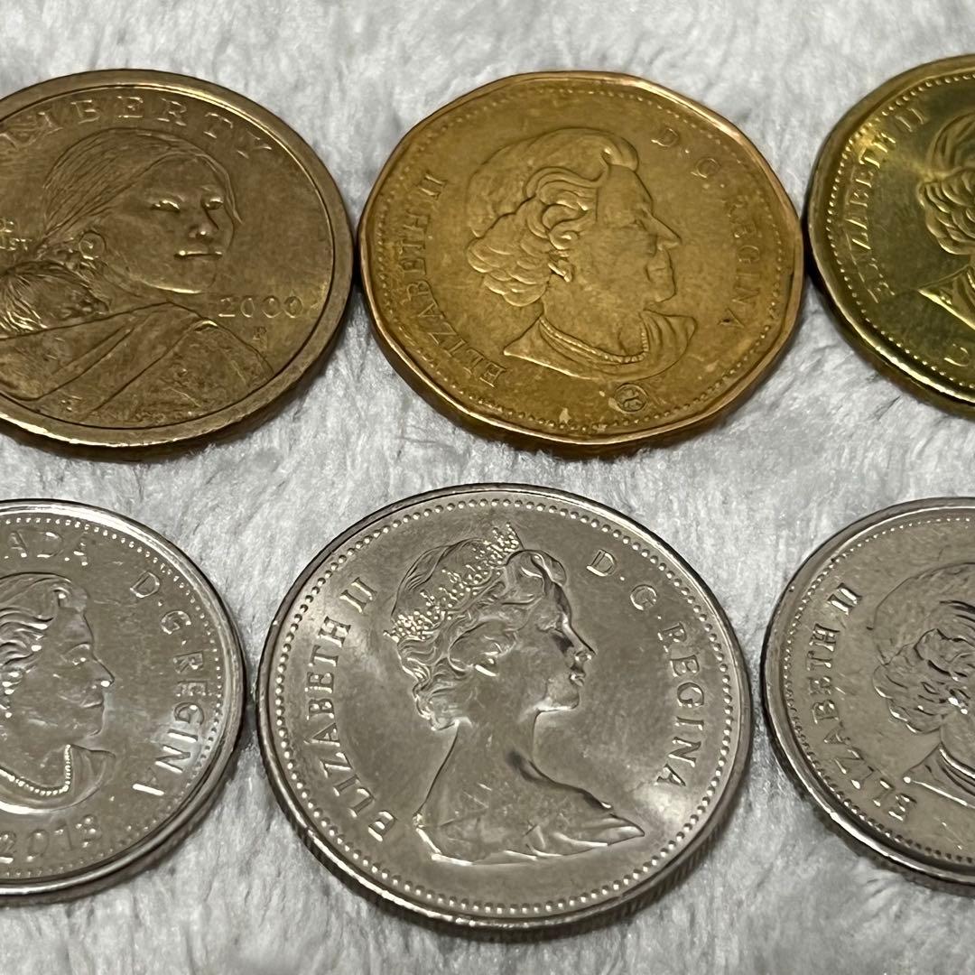 希少アメリカ カナダ ドル 古銭 コレクション整理品 遺品整理 記念硬貨　まとめ